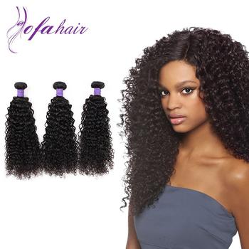 Top Quanlity 100% Virgin Remy Mongolian kinky curly Weave Hair Weft